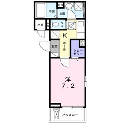 ルミナス　カニヤの物件間取画像